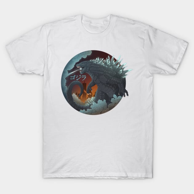 Godzilla King of Monsters T-Shirt by Bentonhio